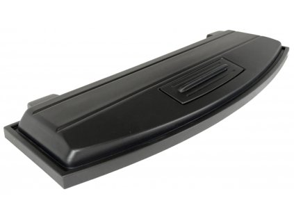 akvarijni kryt selecto 120x40 cm ledx vypoukly cerny diversa