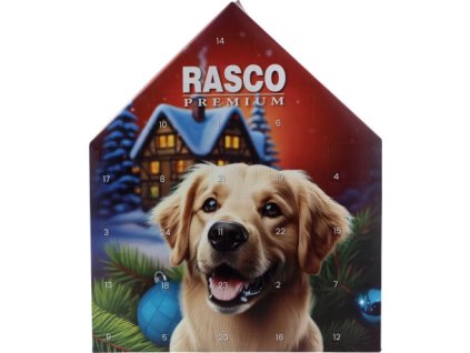 adventni kalendar rasco premium pro psy novy 120g