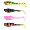 fox rage gumova nastraha uv micro fry mixed colour pack 4 cm 8 ks
