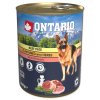 Konzerva ONTARIO hovězí paté s bylinkami 800g