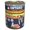 Konzerva ONTARIO telecí paté s bylinkami 800g