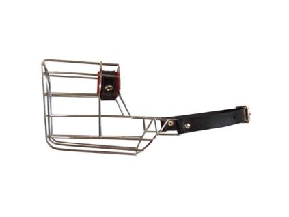 Náhubek zinek / kůže kolie,baset,belgický ovčák fena