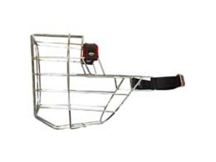 Náhubek zinek / kůže německý ovčák fena