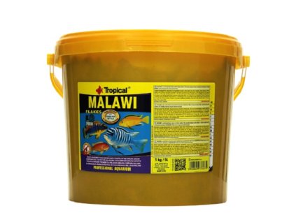 Tropical Malawi 5 l vločky krmivo pro akvarijní ryby rybičky krmivo 
