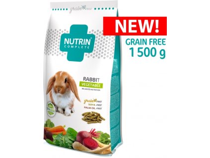 NUTRIN COMPLETE Rabbit VegetableGrain Free1500gnovinkaEN 002