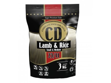 CD Lamb and rice small and medium 3kg