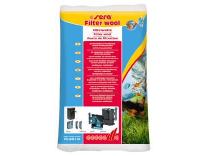 Sera filtrační vata bílá 250 g