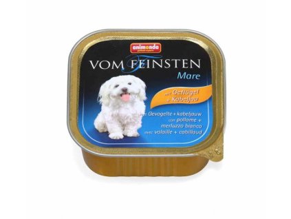 ANIMONDA paštika ADULT - drůbeží+treska obecná pro psy 150g