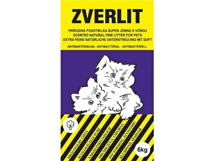 Zverlit podestýlka super jemná s vůní 6kg tmavě fialový