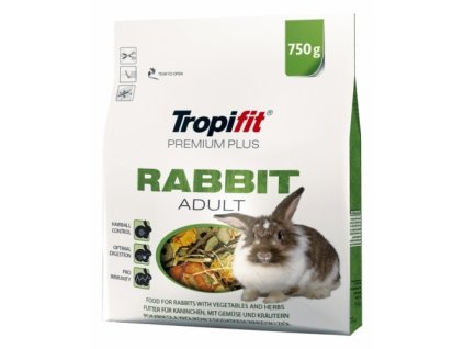 Tropifit 750g Rabbit Adult premium plus