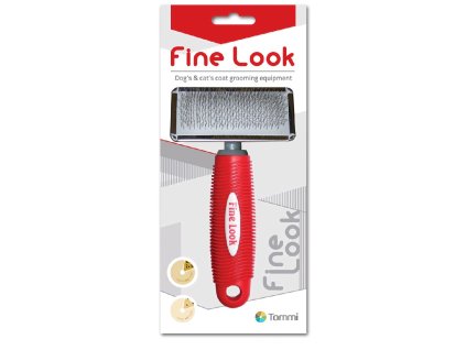 Fine Look red image - kartáč jemný M