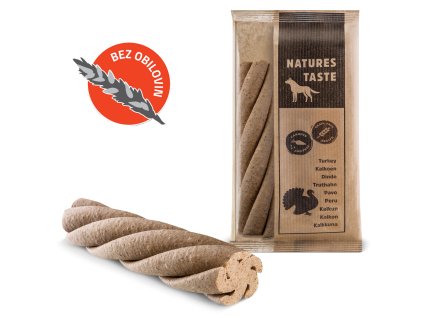 Natures Taste GF Spirály 2ks (zel., krůtí) 180g