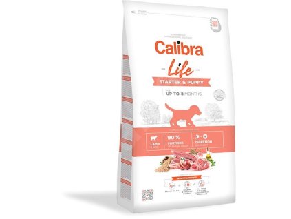 Calibra Dog Life Starter & Puppy Lamb 12kg