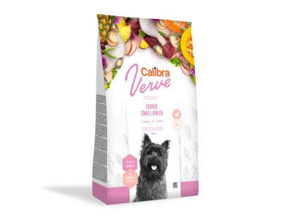 Calibra Dog Verve GF Senior Small Chicken&Duck 1,2 kg