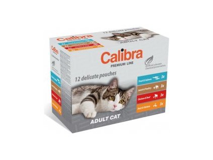 Calibra Cat kapsa Premium Adult multipack 12x100g