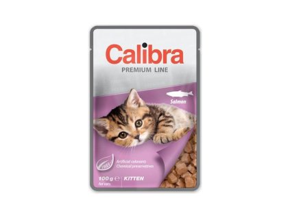 Calibra Cat kapsa Premium Kitten Turkey & Chicken100g