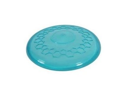 Hračka pes FRISBEE TPR POP 23 cm tyrkysová Zolux