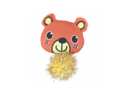 Hračka kočka LOVELY s šantou medvěd Zolux