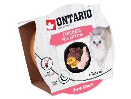 Kalíšek ONTARIO Fresh Brunch Kitten Chicken
