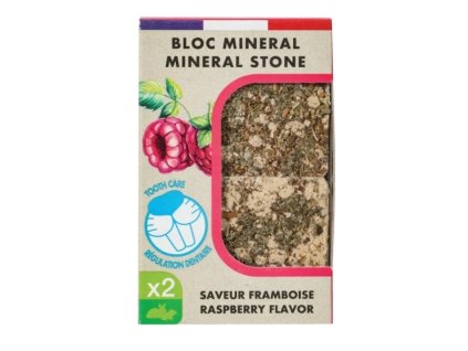 Minerální kámen EDEN hlodavci malina 2x100g Zolux