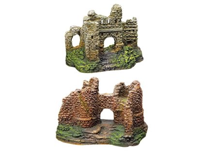 Dekorace zřícenina hradu malá