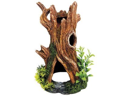 Dekorace kmen stromu 14,8 x 14 x 22,3 cm