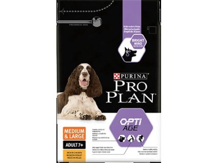 Pro Plan Dog OptiAge Medium Large ADULT 7 Chicken 3kg 1 43825578 360x360... 3