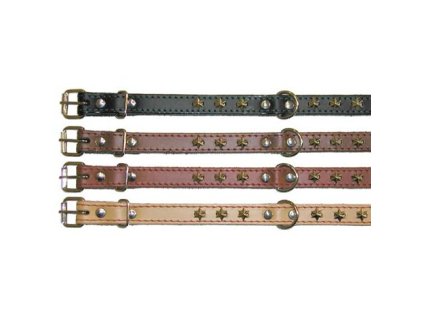 Obojky zdobené do 45cm LEXY – černý