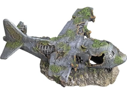 Nobby akvarijní dekorace vrak letadla 21,8 x 17,5 x 8,3 cm