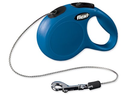 Vodítko FLEXI Classic New lanko modré XS - 3 m