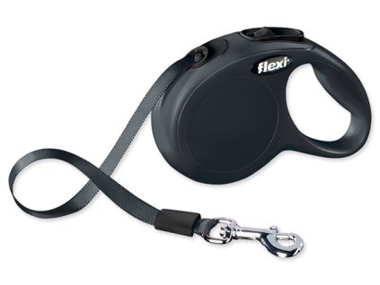 Vodítko FLEXI Classic New páska černé XS - 3 m