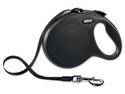 Vodítko FLEXI Classic New páska černé L - 8 m
