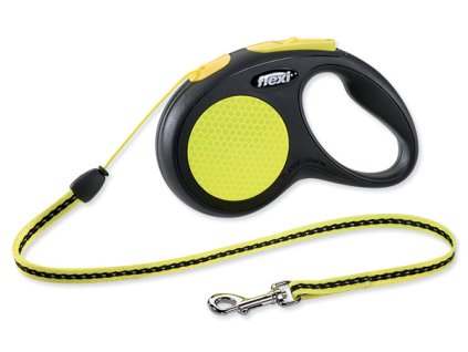 Vodítko FLEXI New Neon lanko S - 5 m