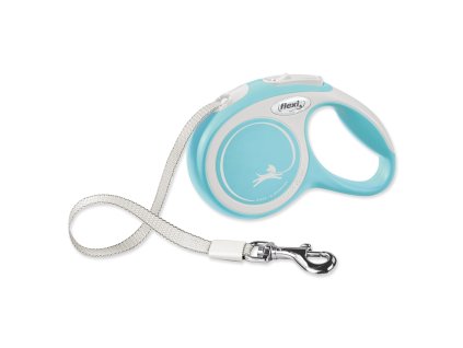 Vodítko FLEXI New Comfort páska světle modré XS - 3 m