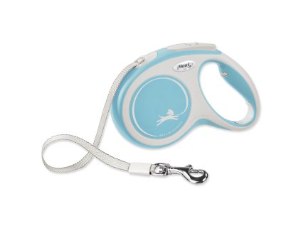 Vodítko FLEXI New Comfort páska světle modré M - 5 m