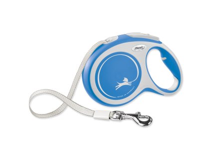 Vodítko FLEXI New Comfort páska modré L - 8 m