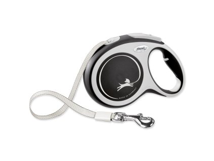 Vodítko FLEXI New Comfort páska černé L - 8 m