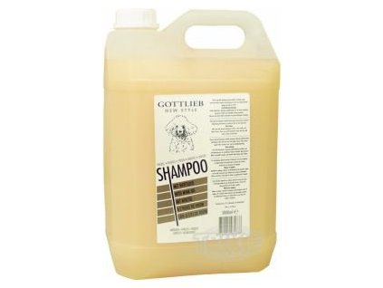 Gottlieb Bílý pudl šampon 5 l s makadamovým olejem
