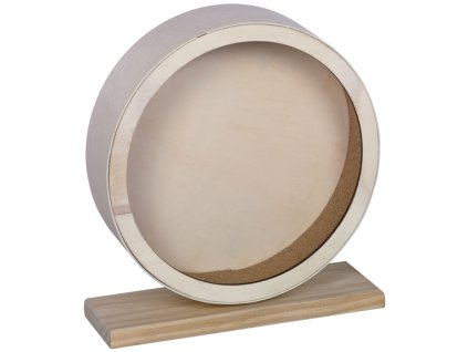 Dřevěný tichý kolotoč CORK pro hlodavce 15cm