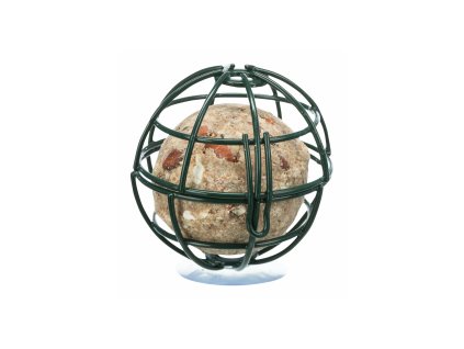 Držák lojové koule s přísavkou na okenní tabuli, ø 7 cm, lakovaný kov