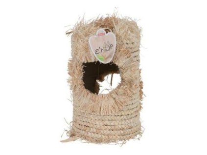 hracka hlodavec ehop tunel z kukur listu 20cm zolux