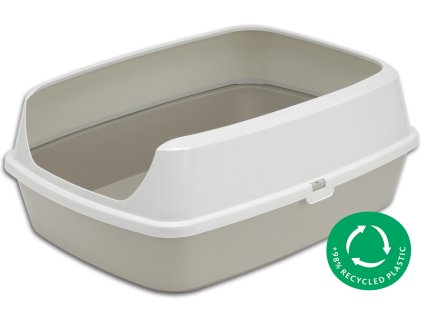 WC MARYLOO 50 cm s vysokým okrajem, šedá