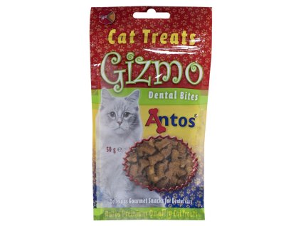 cat treats gizmo dental bites 50 gr 1519282963
