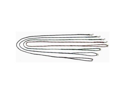 Vodítko nylon délka 2 m / 6 mm – červené