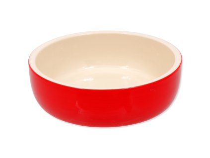 Miska MAGIC CAT keramická červená 14,5 cm