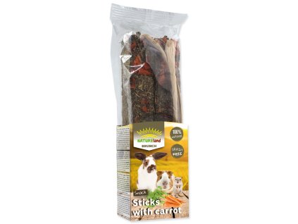 Tyčinky NATURE LAND Brunch s mrkví 2ks
