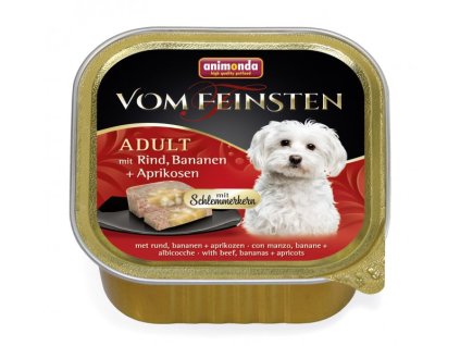 Animonda V.Feinsten CORE hovězí, banán + meruňky pro psy 150g