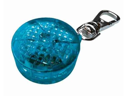 Blikací přívěsek pro psy 3,5cm modrý, až 200m TRIXIE