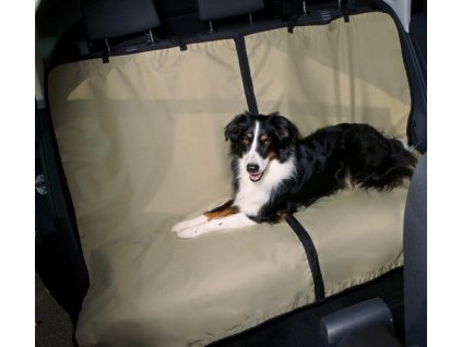 Autopotah na zadní sedadla béžový 1,40 x 1,20 m