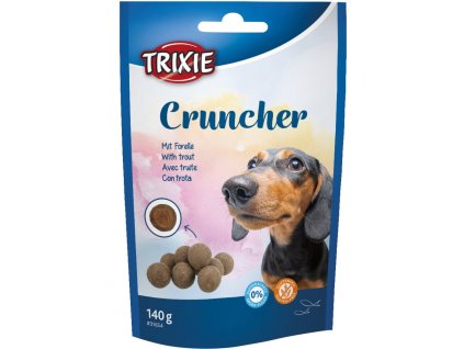 Cruncher - křupavé kuličky se pstruhem, 140 g